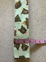 New Jelly Roll Fabric Strips Lot Of 40 Strips, 2 3/4” X 48” Bumble & Bear