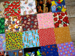 160 I SPY 5″ SQUARES ALL DIFFERENT 100% COTTONS