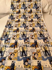 Fabric RARE 2017 Camelot Star Trek Cast Comic Book Panel Cosplay Sci-fi Sold BTY