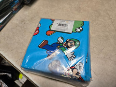 PACK OF 3 Fat Quarter of Fabric 18×21 Crafts, Quilting, Super Mario Nintendo