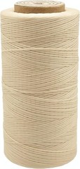 Waxed Thread, 328 Yards 150D 1MM Leather Sewing Thread for Beige #002
