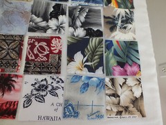 360 Hawaiian quilting cotton fabric charm pack 3.5″ squares Hawaii fish flowers