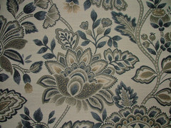 iLiv Woven Jacquard Fabric 1.3 Metres Clara Royal FR Cushion Curtain Upholstery