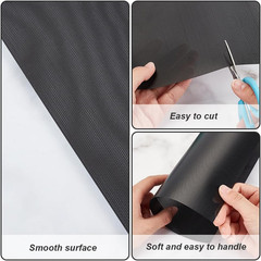 10 Sheets Fursuit Eye Mesh, 11.8X8.6Inch Black PVC Custom Net 0.2Mm Thick Waterp