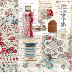 Fleur de Paris 13995 14 Smoke, French Blu French General for Moda F