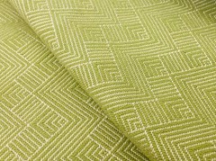 Thibaut Geometric Chevron Herringbone Uphol Fabric- Maddox / Leaf 6 yds W73330
