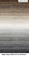 Swept Away Cotton Quilt Fabric by Northcott Seaside Stone 23399-42 Blue Coral