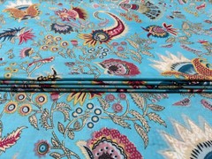 Print_805 Handmade Floral Running Cotton Indian Fabric 3 Yard New Hand-Block