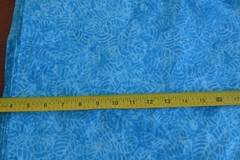 By 1/2 Yd, Blue on Blue Tonga Batik B4797, 240853, Timeless Treasures, M8186