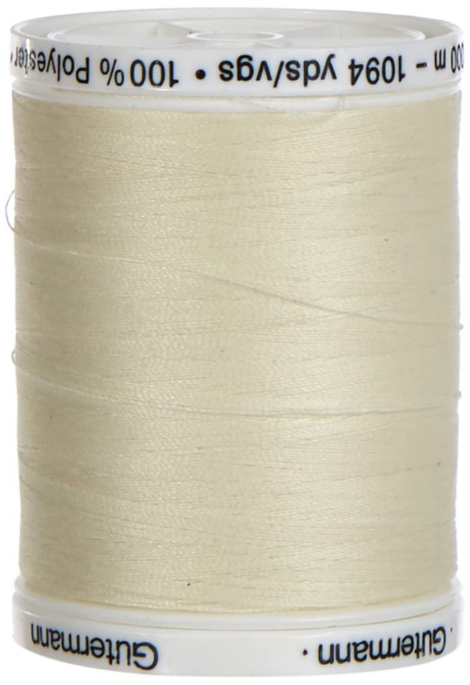 Gutermann Sew All Polyester Thread, 1000Mtr, Ivory 5.5 x 4 x 4 cm,