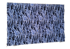 New Hoffman International Fabrics 19″ x 27″ Cotton Nature’s Elements Blue Waves