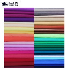 50-Piece 10″x10″ Cotton Fabric Squares – Quilting Supplies & Patterns
