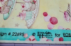 Robert Kaufman Fabric Blossom Bake Shop 22695 Cakes on Light Pink 19″ x 43″