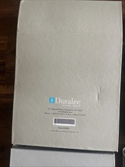Duralee Fabric Sample Book Lot Of 4 Swatches Linen Stripes Traditional Sapphire