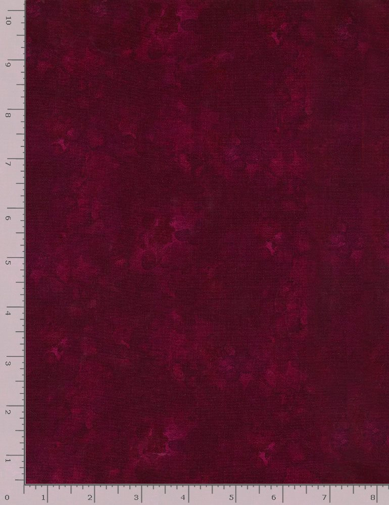 Basics Fabric | Solid-Ish Watercolor Print Wine Purple | Timeless Treasures YARD