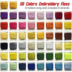 400+Pcs Friendship Bracelet String Kit Making small, 1 box