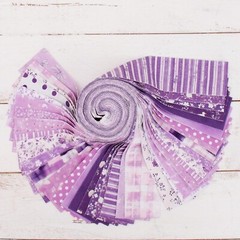 Threadart Cotton Quilting Fabric By The Yard – Vintage – Lavender Floral