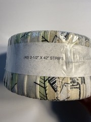 Benartex 40 Strip Jelly Roll 2.5 X 42 Quilt Fabric