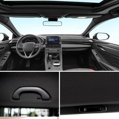 96″x60″ Headliner Fabric Foam Backed Upholstery Suede Auto Roof Liner Repair