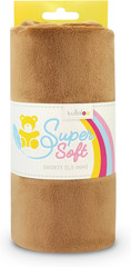 Plush Fabric | Solid Brown Minky Fabric for Sewing | Super Soft Cuddle Material