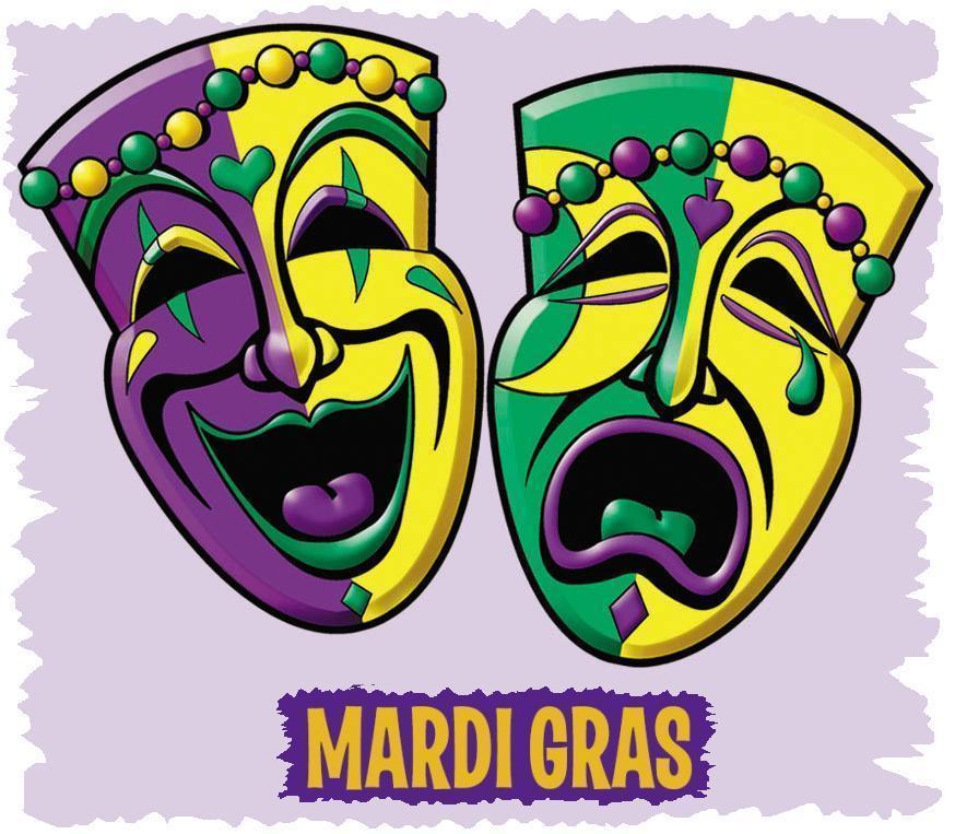 Mardi Gras # 10 – 8 x 10 – T Shirt Iron On Transfer