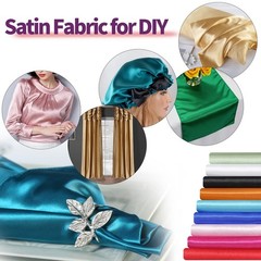 Dark Purple Satin Fabric 55″ Wide by the Yard, 10 Yards – Soft Charmeuse for Wed