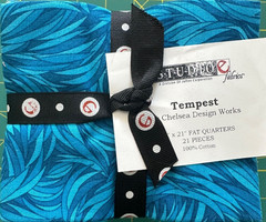 TEMPEST FAT QUARTERS BY CHELSEA DESIGN WORKS FOR STUDIO E – 21PC