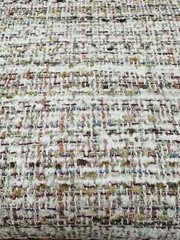 Clarke & Clarke Mingled Boucle Tweed Uphol Fabric- Pierre Pastel 3.4 yd F1389/04