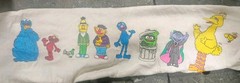 SESAME STREET Fabric Remnant