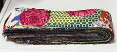 Quilting Fabric Strip Bundle 2.5″ Precut Jelly Roll Style 40 Coordinated Floral