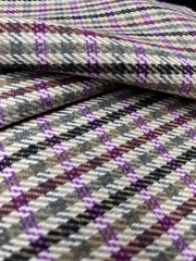 $30 for 2 Yards Real Wool (Flannel) Fabric – Plaid Multi Colors