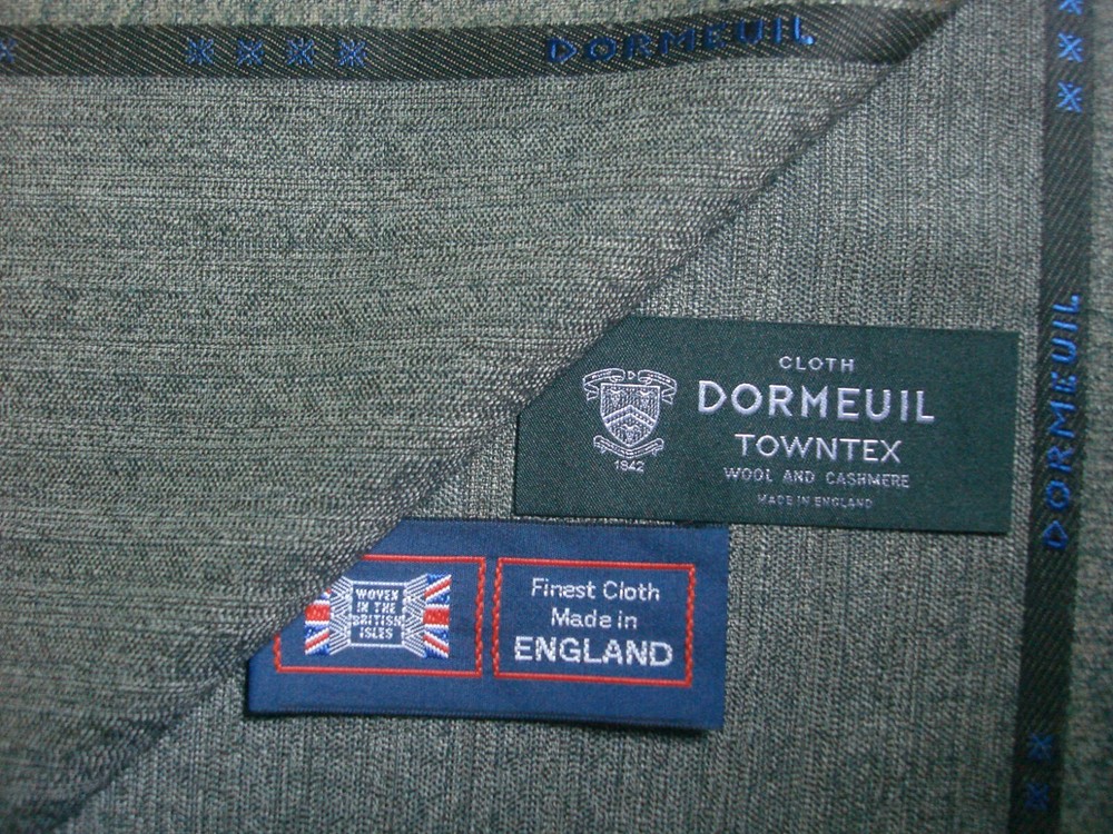 DORMEUIL 95% WOOL + 5% CASHMERE SUITING FABRIC “cashmere TOWNTX” – 3.4 m