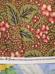 Lot Of 5 Pieces Of Mixed Patterns Fall Themed Cotton Fabric & 70 X 6.5″ Squares