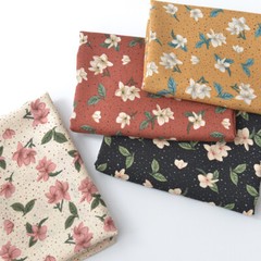 Floral Fabric Print Dress Cloth 55″ Wide By The Meter for Quilting Sewing