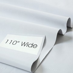99.9% Blackout Drapery Lining Fabric White Sold by Yard 55″ wide light weight