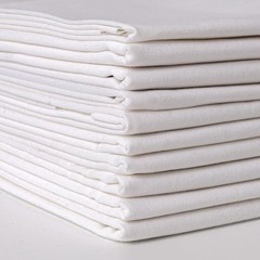 Versatile 10PC 18x21inch Solid Cotton Quilting Fabric for Creative Projects