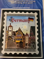 Cotton Panel by Zebra patterns Germany 18 x 21″