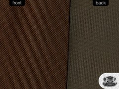 Waterproof BROWN Indoor/Outdoor Polyvinyl Fabric BTY