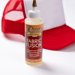 Permanent Fabric Adhesive, 4 fl. oz. – No-Sew Fabric Glue for Clothing & Crafts