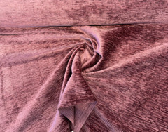 Jazz Plush Chenille Brandy Wine Purple Textured Upholstery Fabric By The Yard