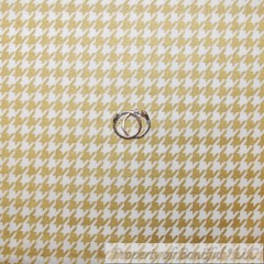 BonEful Fabric FQ Cotton Quilt Black White B&W Gold Chevron Stripe Block Square
