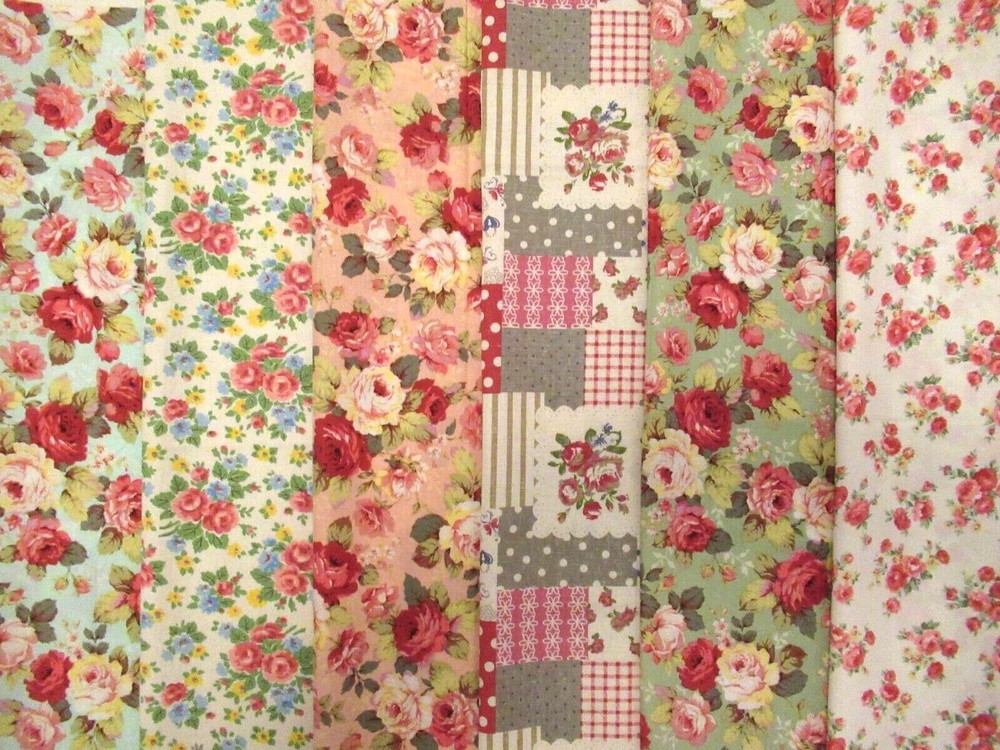 Victorian Garden Vintage Rose Antique Floral English Flowers Retro Cottage Roses