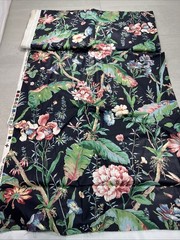 Vintage Deborah Danser Floral Fabric for FabriYaz 54” x 20 ft Designer Yardage