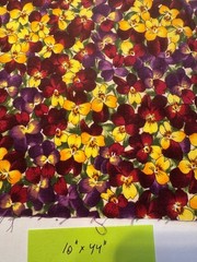 Floral Fabric Lot – Approx. 12 Yds Total Quilting Cotton Brights & Cottagecore