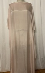 100% Luxurious Silk Habotai Baby Pink Fabric 1 Yard & 15 Inches Long 46″ Wide