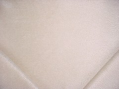 1-7/8Y Zimmer & Rohde 1015321681 Ardecora Cream Chenille Upholstery Fabric