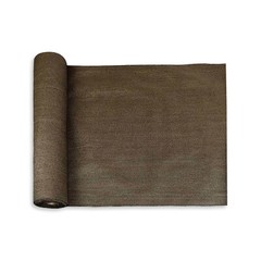 8 FT Brown Fabric Roll Sunwind Screen UV Block Shade Cloth patio Yard