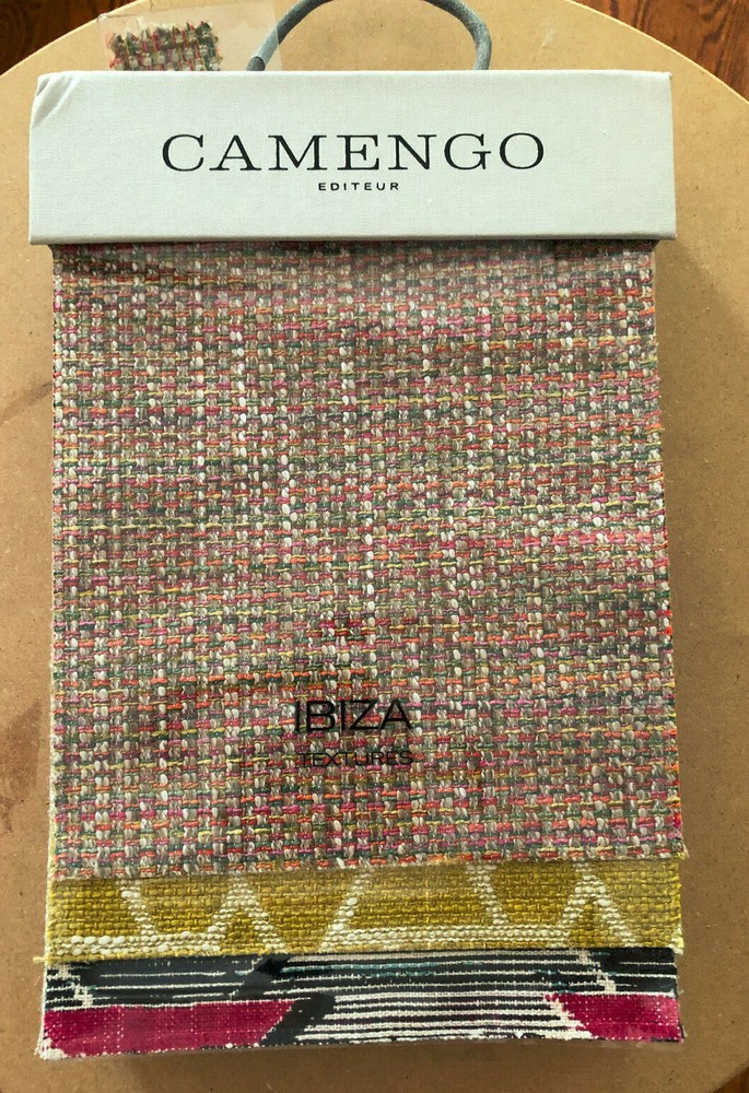 CAMENGO Ibiza Textures 27 pcs Fabric Sample Book