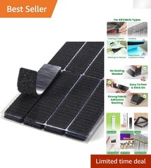 Double-Sided Adhesive Fabric Strips – 1×4 Inch for Crafts, Easy No Sew Solution