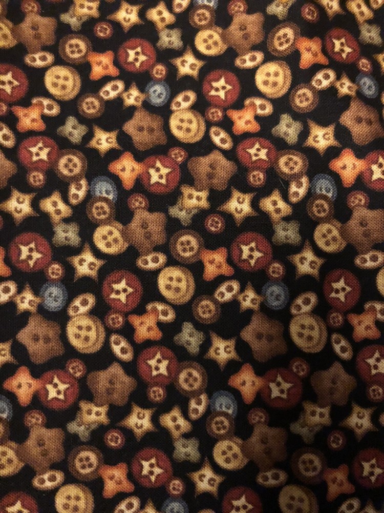A Year to Crow About BUTTONS Tons of Tiny Buttons Red Rooster Fabrics BTFQ
